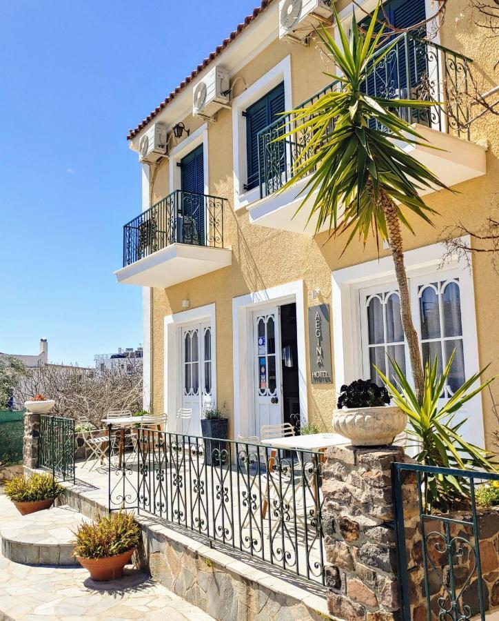 Hotel Aegina Bagian luar foto