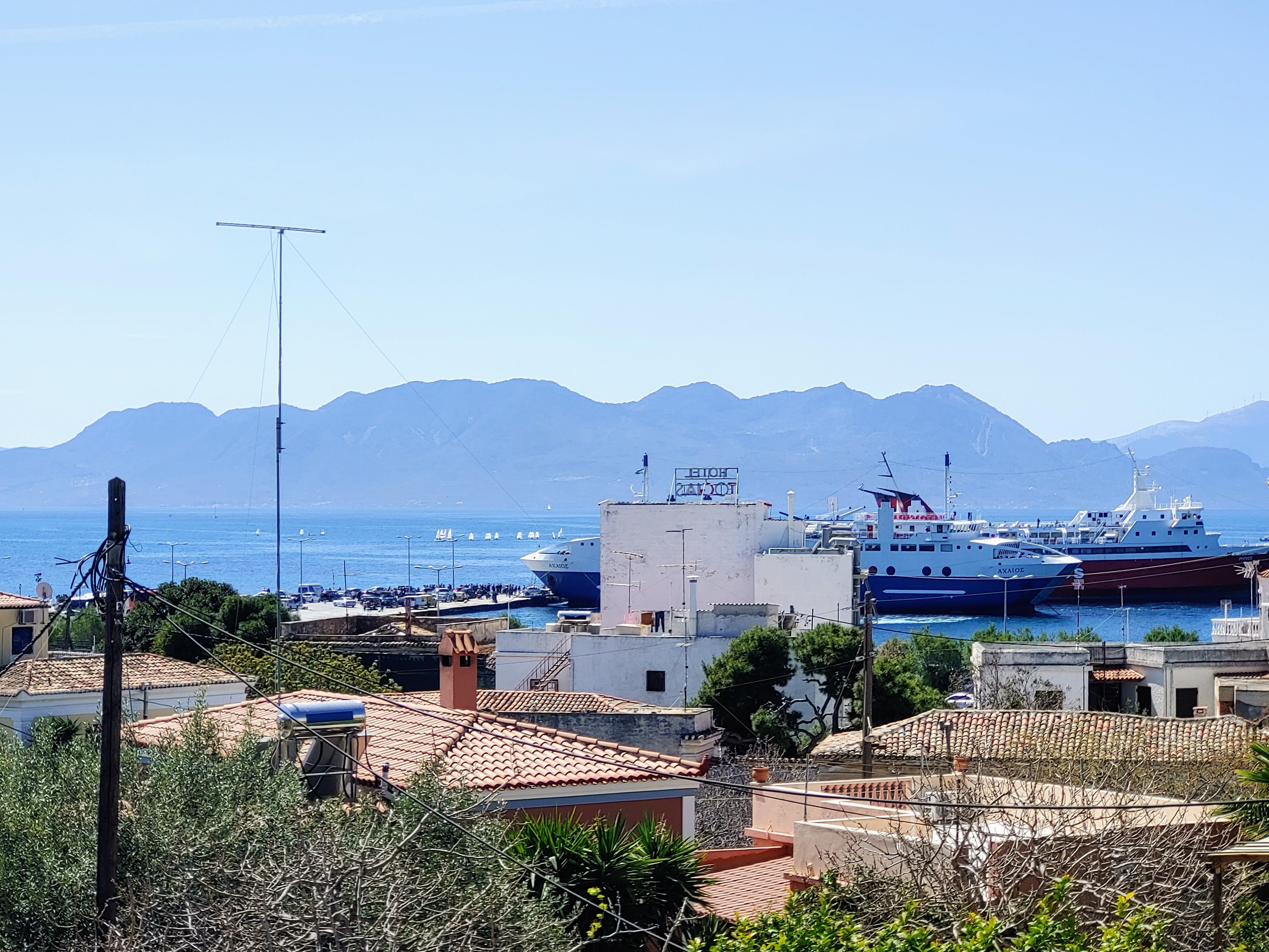 Hotel Aegina Bagian luar foto